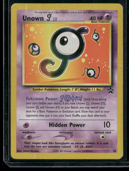 Unown [J] #38