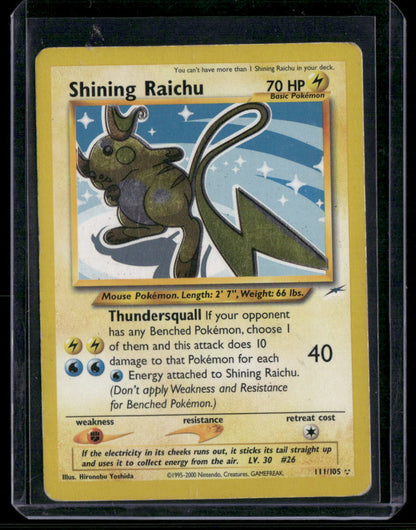 Shining Raichu #111