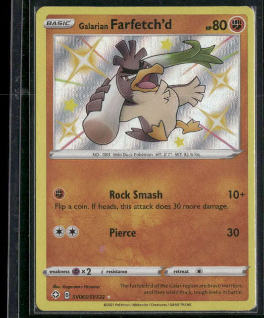 Galarian Farfetch'd #SV063