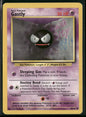 Gastly #50 - Base Pokémon kort, stand Excellent
