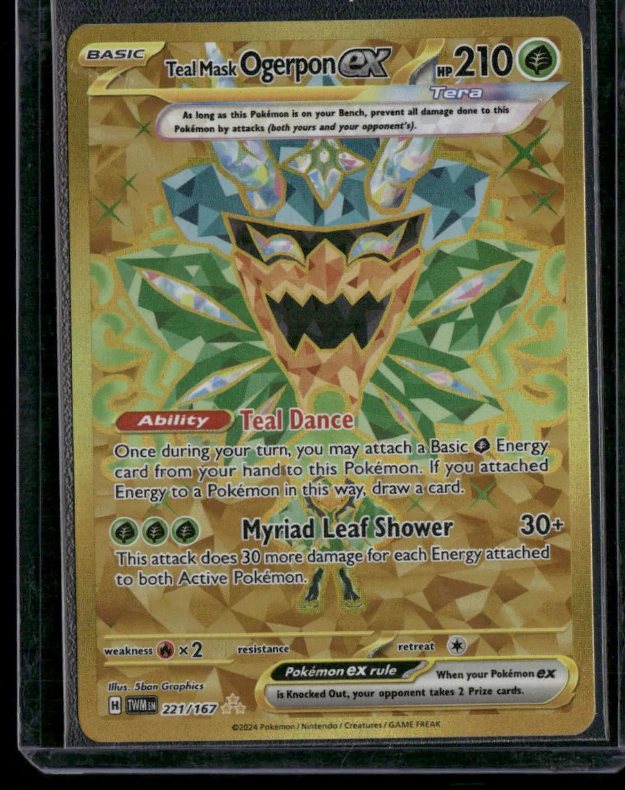 Teal Mask Ogerpon ex #221
