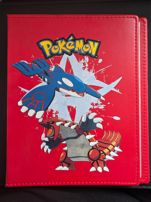 Vintage 4-Pocket Card Album – Kyogre & Groudon (2007)