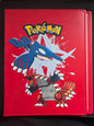 Vintage 4-Pocket Card Album – Kyogre & Groudon (2007)