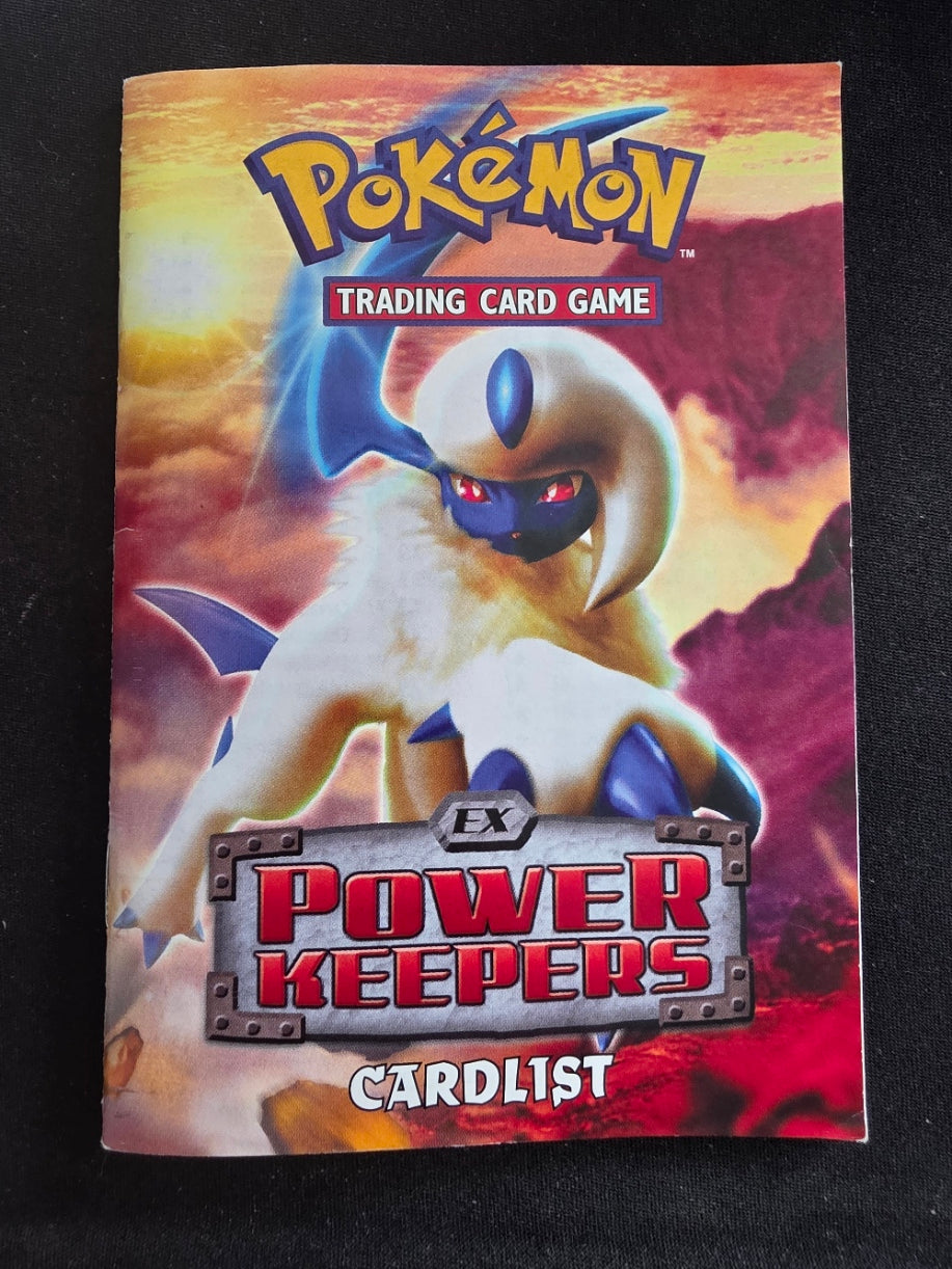 EX Power Keepers Rulebook & Cardlist (2007) – Pokèmon