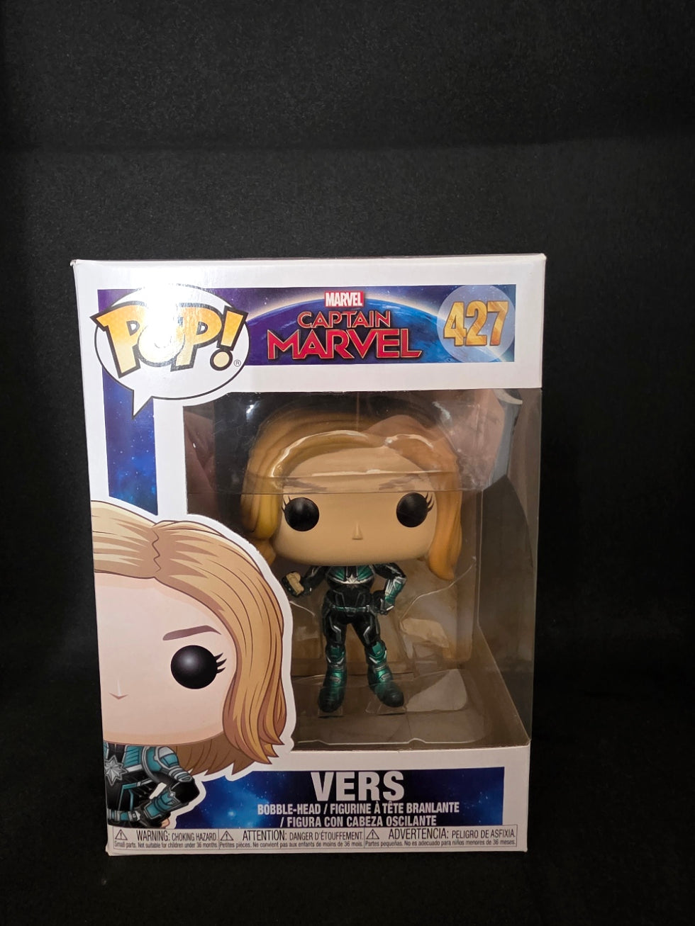 Funko Pop! Marvel Captain Marvel #427 – Vers