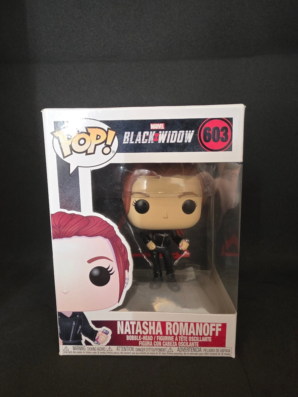 Funko Pop! Marvel: Black Widow – Natasha Romanoff #603