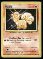 Vulpix #68 - Base Pokémon kort, stand Poor