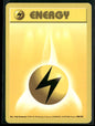 Lightning Energy #100 - Base Pokémon kort, stand Good