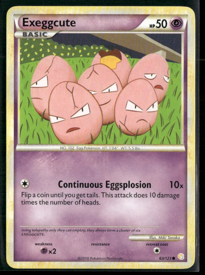 Exeggcute #63