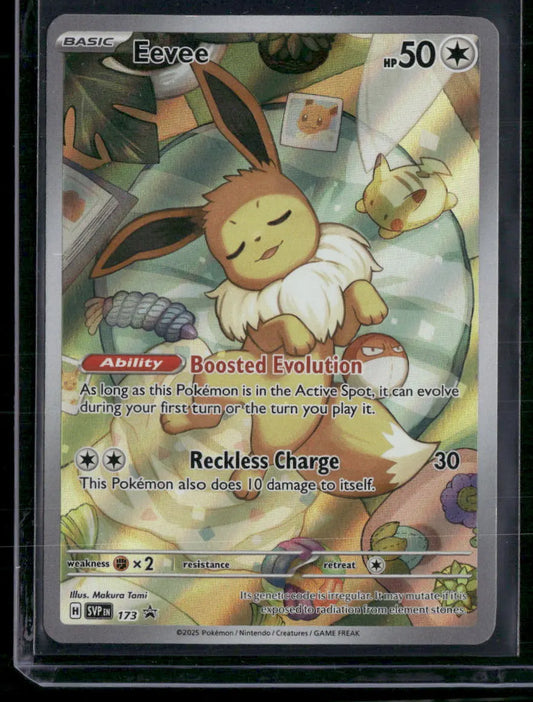 Eevee #173 - Scarlet & Violet Black Star Promos Pokémon kort, stand Near Mint