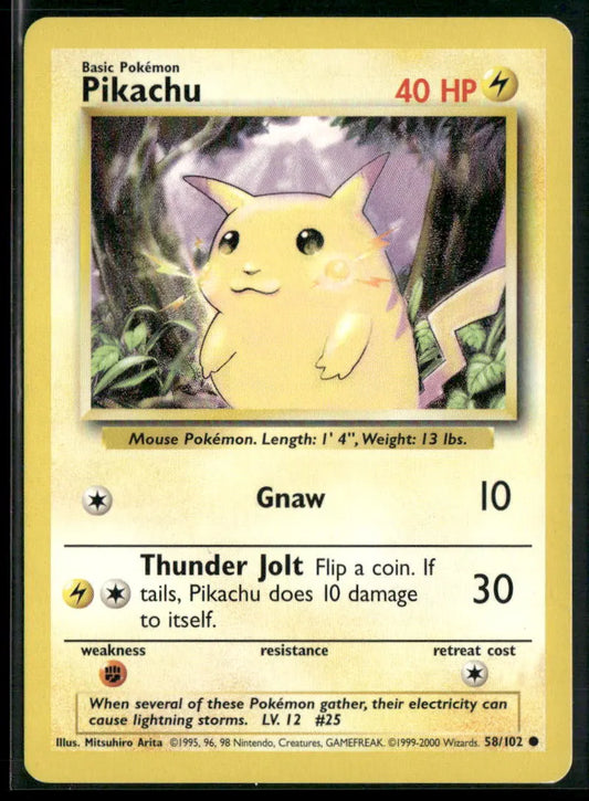 Pikachu #58