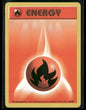 Fire Energy #98 - Base Pokémon kort, stand Good