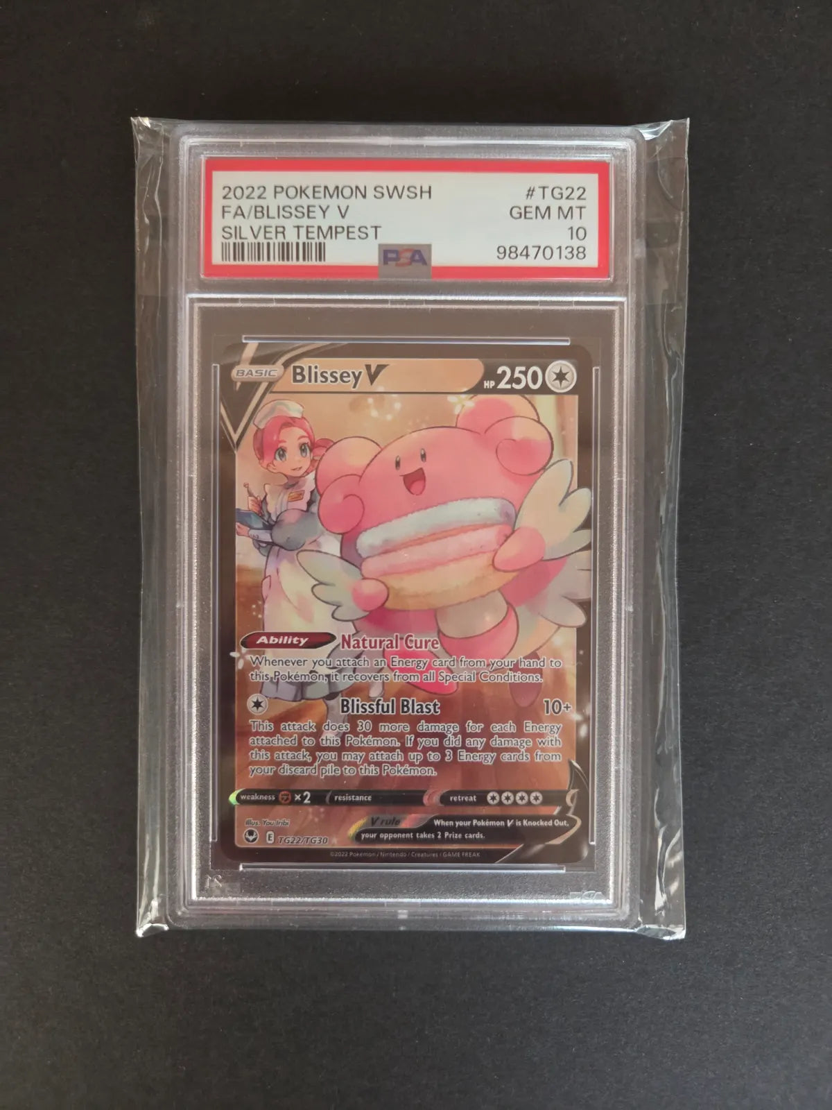 Blissey V #TG22 (PSA 10)
