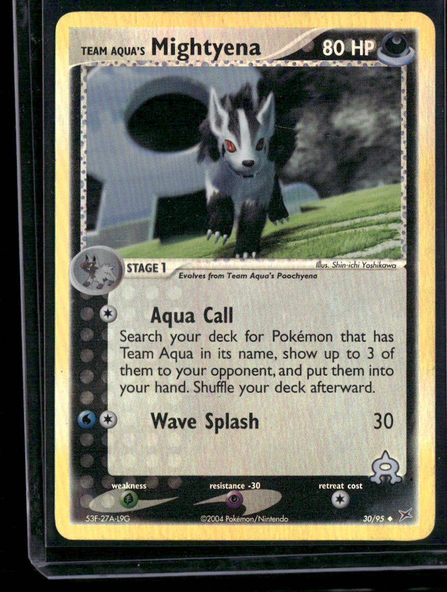 Team Aqua's Mightyena #30