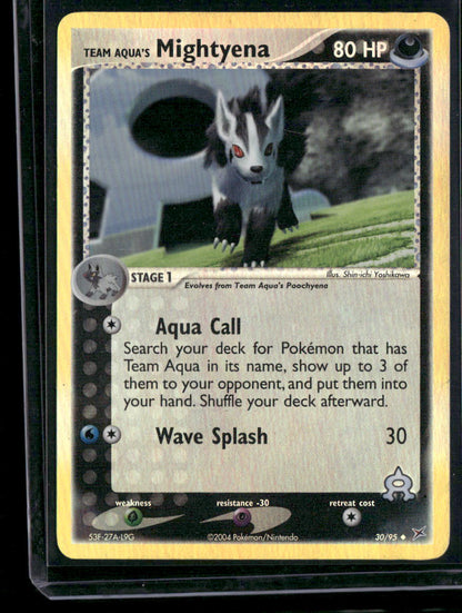Team Aqua's Mightyena #30