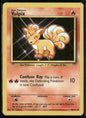 Vulpix #68 - Base Pokémon kort, stand Good