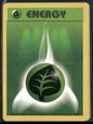 Grass Energy #99 - Base Pokémon kort, stand Light Played