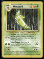 Metapod #54 - Base Pokémon kort, stand Played