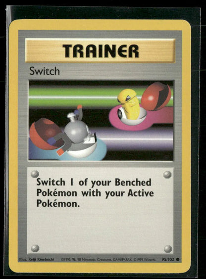 Switch #95 - Base Pokémon kort, stand Excellent