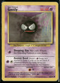 Gastly #50 - Base Pokémon kort, stand Light Played