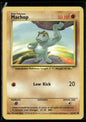 Machop #52 - Base Pokémon kort, stand Light Played