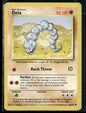 Onix #56 - Base Pokémon kort, stand Played