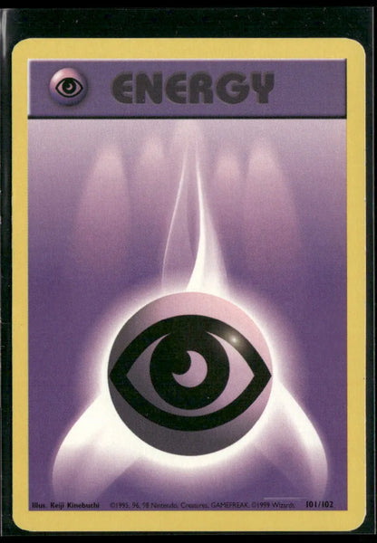 Psychic Energy #101 - Base Pokémon kort, stand Good