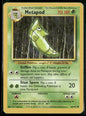 Metapod #54 - Base Pokémon kort, stand Light Played