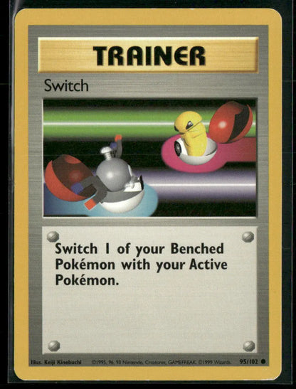 Switch #95 - Base Pokémon kort, stand Good