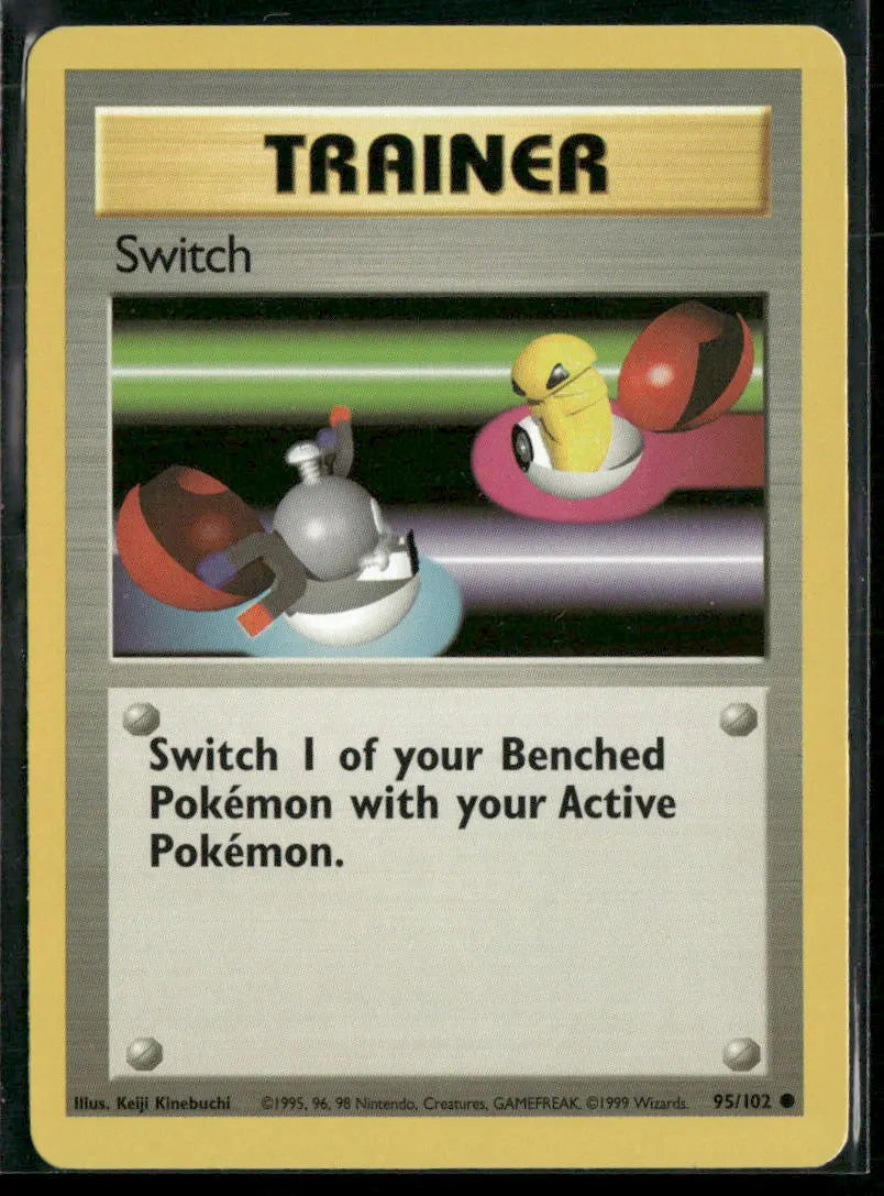 Switch #95 - Base Pokémon kort, stand Excellent