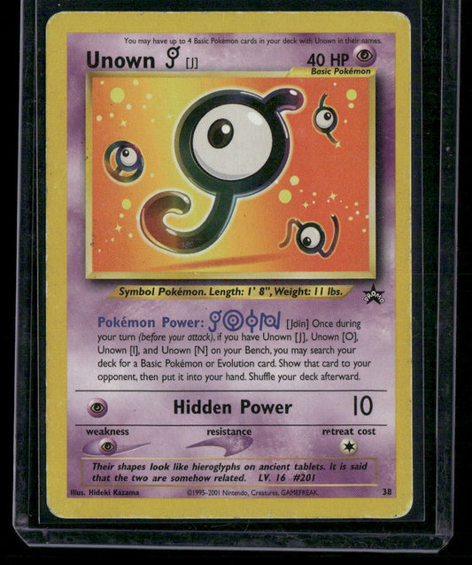 Unown [J] #38