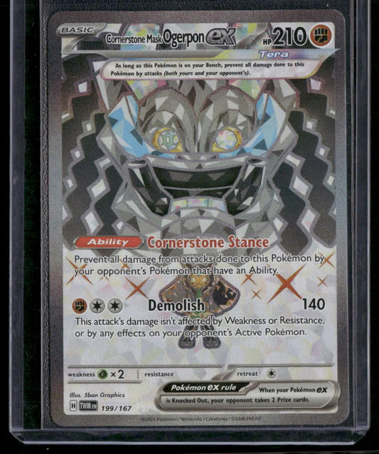 Cornerstone Mask Ogerpon ex #199