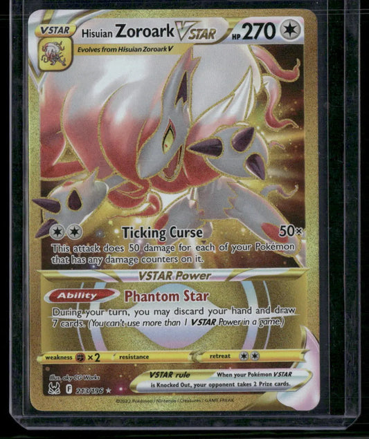 Hisuian Zoroark VSTAR #213