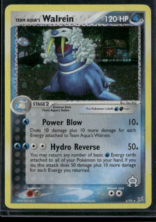Team Aqua's Walrein #6