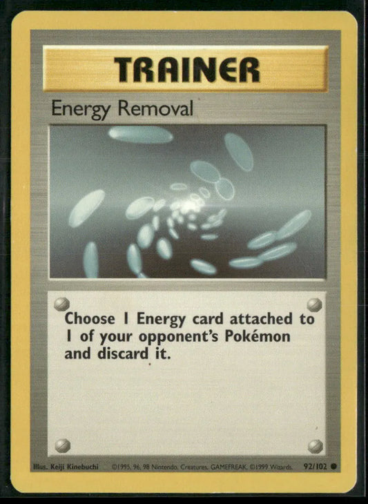 Energy Removal #92