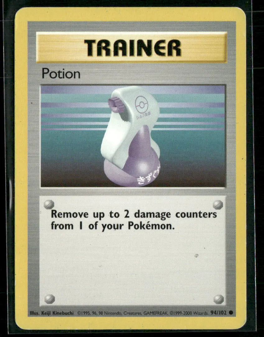 Potion #94 - Base Pokémon kort, stand Light Played