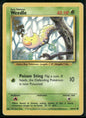 Weedle #69 - Base Pokémon kort, stand Light Played