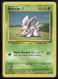 Nidoran ♂ #55 - Base Pokémon kort, stand Good