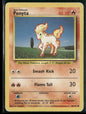 Ponyta #60 - Base Pokémon kort, stand Played