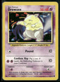 Drowzee #49 - Base Pokémon kort, stand Good