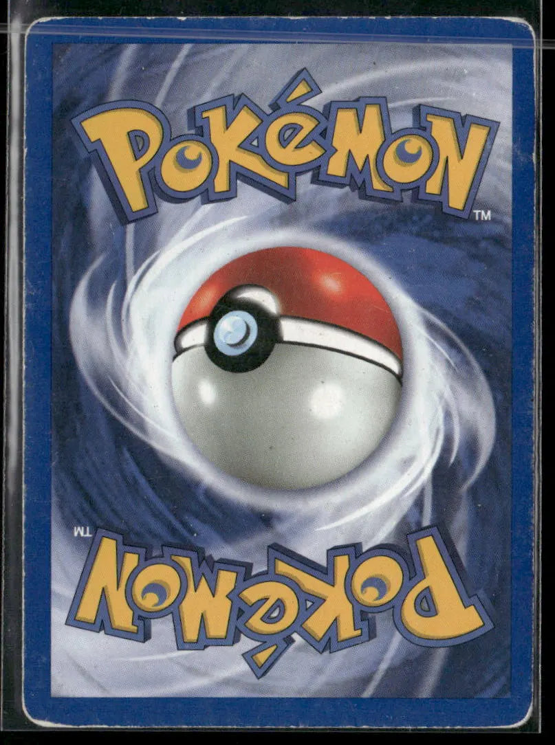 Grass Energy #99 - Base Pokémon kort, stand Played (bagside)