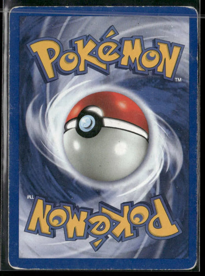 Grass Energy #99 - Base Pokémon kort, stand Played (bagside)