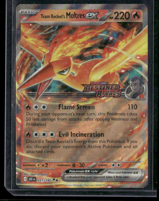 Team Rocket's Moltres ex #031
