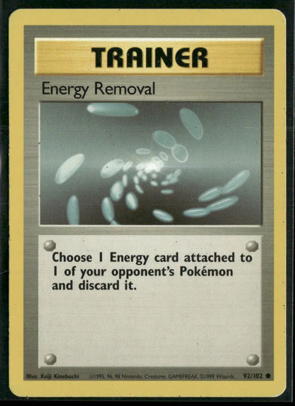 Energy Removal #92