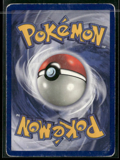 Ponyta #60 - Base Pokémon kort, stand Played (bagside)