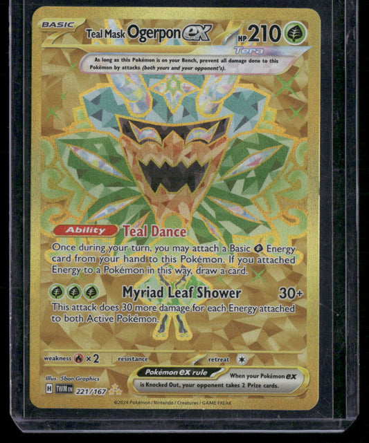 Teal Mask Ogerpon ex #221