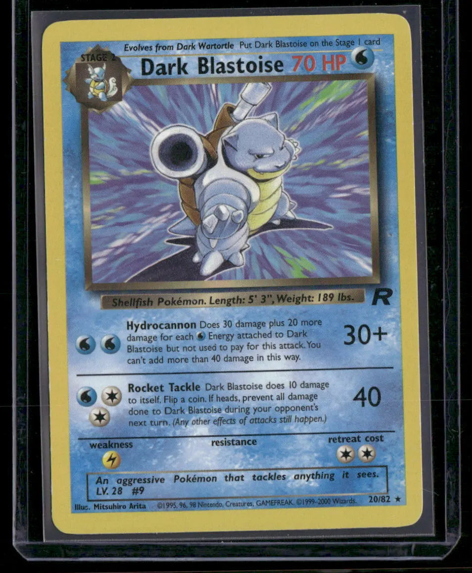 Dark Blastoise #20