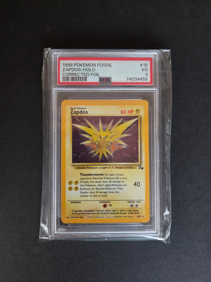 Zapdos #15 (PSA 3)