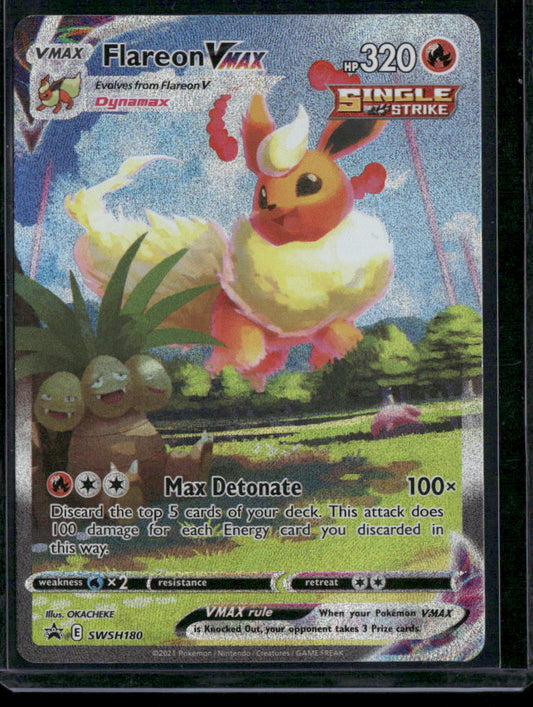Flareon VMAX #SWSH180