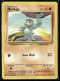 Machop #52 - Base Pokémon kort, stand Light Played